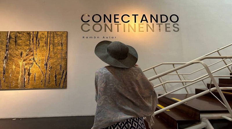 Ramón Aular inaugura exposición “Conectando Continentes” en la GAN